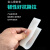 贝傅特 白色硅胶方条 防水耐高温密封条耐磨橡胶实心方形扁条 16*16mm（一米价） 