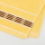 卫洋 WYG-022长方形清洁毛巾加厚吸水柔软洗脸黄色井字格10个装