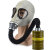 邦固MF1A长管防毒全面具自吸过滤式64式防氯气氨气防毒面罩 单面具