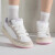 阿迪达斯 （adidas）板鞋鞋夏季新款健身训练跑步运动鞋低帮户外轻便防滑运动休闲鞋 IG5490 白/紫色 36.5