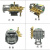 220v高压清洗机QL280/380型洗车机刷车器配件铜泵头总成 380型铜泵头总成送修理包1