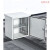 室外机柜9U户外防雨网络机箱1.2米0.6米壁挂机柜落地立式防水箱 22U6006001200 60x60x60cm