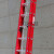 适用于玻璃钢绝缘伸缩梯子直梯升降云梯拉梯电工消防工程梯子两节延伸梯 16级5.05米-8.9米【自提】