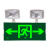 明淞 多功能消防应急灯（新国标消防3C认证）安全出口指示灯二合一双头疏散应急标志灯双向箭头