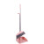 沸耐笙 FNS-2983 塑料扫帚簸箕组合不粘头发撮箕  单个扫地笤帚 粉色  件