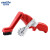 金诗洛 K5081 抛光垫清理工具 蜡粉清洁刷羊毛抛光垫砂轮刀 L型两件套工具刷红色