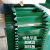 绿色平面PVC传动带流水线耐磨防滑爬坡环形挡板输送 非标产品按需定制