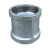 楷赫 玛钢管箍镀锌内丝水管配件 90度弯头25（1个）