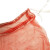 金诗洛 K5677 (100个)尼龙网眼袋子 蔬菜水果塑料纱网抽绳包装编织沙网兜袋 红色38*62