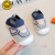 G.DUCKKIDS小黄鸭新款宝宝飞织学步鞋防滑软底婴儿鞋透气鞋一脚蹬中幼儿 蓝色 鞋内长13.5cm(15-18个月)