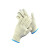 曼睩 米黄双层10双装 劳保手套棉线加密防护手套加厚尼龙保暖耐磨工地车间工作手套ML007