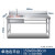 妙时居（MIAOSHIJU）商用不锈钢水槽带支架水池带平台 加厚款150*60*80左水池右平台