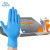 英科医疗 一次性手套 乳胶手套橡胶清洁卫生劳保手套 英科合成手套 蓝色100只 M码