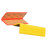 稳斯坦 WST201 安全防撞条 包边护角 包角防撞贴 墙角保护条 25*25*3mm(1.2米长黄色)