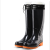 制耐（ZHINAI） 高筒水靴防滑耐磨工业雨靴pvc塑胶水鞋防寒保暖套脚雨鞋 YX21020142
