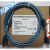 方口打印线 方型usb A对B口plc编程电缆 触摸屏下载线 屏蔽双磁环 蓝色 1.5m