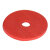 洁霸（JIEBA）白云刷地机配件17寸抛光百洁垫 6020-17合资(红)(5片装)