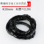 缠绕管电线保护套包线管4 8 10mm黑白色PE螺旋塑料缠绕带绕线管 20mm黑色