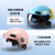 现货3C认证儿童电动车头盔男女孩摩托车帽透气防晒电瓶车小孩头盔 儿童3C102粉色 PC茶镜