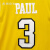 腾讯体育克里斯·保罗 维克森林大学3号球衣 刺绣背心男吸汗透气速干篮球服 金色 XL