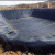 鱼塘防渗膜HDEP土工膜鱼池防水膜鱼塘专用膜黑色塑料防水布藕池膜 14米宽5米长