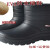 3517 加绒保暖EVA防水棉鞋一体成型高筒帮加绒男士雪地靴雨鞋泡沫 1801高筒防水棉-抽绳款 44