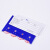 强磁仓库标签磁性材料卡片库房仓储货位卡计数物料牌货架计数标牌 四轮65*100全磁(蓝白红)