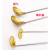 亿汀 实验用燃烧匙燃烧勺铜勺单位个 长度16.5cm 勺宽3.7cm 规格6.5英寸