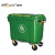 威佳660L户外垃圾桶大号商用保洁清运垃圾车手推大容量环卫垃圾箱