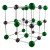 沪教（HUJIAO）HJJT-16 晶体结构模型 空间构型NaCl氯化钠 氯化钠模型
