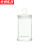 京洲实邦 实验室密封标本玻璃瓶【45*60mm】ZJ-1198