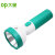 久量 LED-9052 强光便携充电式手电筒 单灯 2档 400mAh 1W 绿色