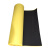 御舵黑色EVA海绵胶带高粘防板材密封隔音泡沫海棉垫单面双面带胶泡棉 0.5毫米厚单面带胶一平方