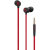 Beats urBeats 3.0魔音3入耳式耳机重低音面条有线控降噪运动耳塞 桀骜黑红lighting 标配