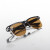 勋狸粑电焊眼镜护目镜平光镜焊工劳保防尘防风平光打磨玻璃氩弧焊护目镜 G15-茶色眼镜+眼镜盒+布 1付