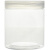 安达通 一次性包装罐加厚红糖饼干包装瓶塑料透明密封罐 10直径10高[50个]配透明盖