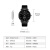 时刻美（skmei）手表男运动手表手环时尚立体刻度休闲石英手表腕表1398黑色