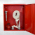 消防箱消火栓箱消防栓门箱消防器材灭火柜铝合金门框水带卷盘整套 红色灰边空箱 1000_700_240