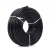 金龙羽 国标铜芯电线电缆多芯多股软线RVV3*2.5平方电线100米/卷 黑色