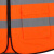 金诗洛 KSL107 反光马甲 安全反光马夹交通建筑环卫工人背心多口袋 （橘红）
