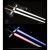 Disney星球大战光剑激光剑儿童玩具发光剑发光刀剑光剑荧光棒变装挑战 新款五色透明二合一(声可关闭)