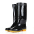 回力 HXL867 防水雨鞋 户外下雨天不易滑雨靴胶鞋耐磨水鞋男士款 高筒 黑色 44 