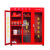 康迪普 微型消防站消防柜消防器材全套装工地放置柜消防灭火箱应急物资柜 单门0.8米*0.5米