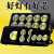 定制适用上海led投光灯户外防水广告牌照明射灯100W200W大功率工业灯 黄色