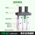 定制平行气爪MHZL2-25D小型气动手指气缸夹爪MHZ2-10D/16D/20D/32 MHZ2-40S单作用常开