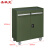 圣极光工具柜工厂双开门置物柜收纳柜可定制G4584柜绿色二抽带轮