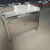 兰州拉面案板工作台商用不锈钢面板台一体拉面柜开门 110*70*80