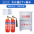 灭火器3kg5kg7kg两公斤手提式CO2气体干冰灭火器工厂专用 2kg二氧化碳灭火器2个+不锈钢箱