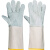 防火帆布绝缘手套防烫耐高温加长左手焊接电焊防护用品手套加厚 见描述 XS