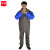 谋福（CNMF）646 成人防暴雨雨衣雨裤套装防水外卖太空灰拼色 XL